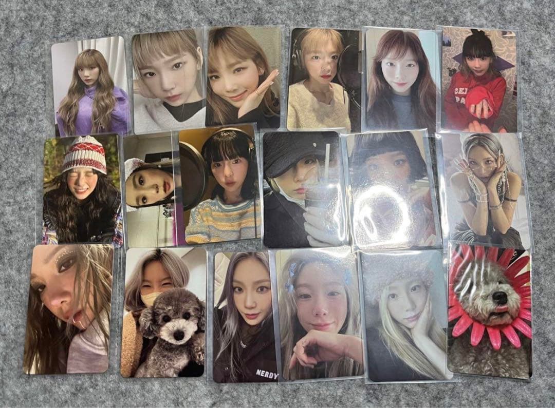 少女時代　テヨン　TAEYEON ソロトレカ　コンプリート