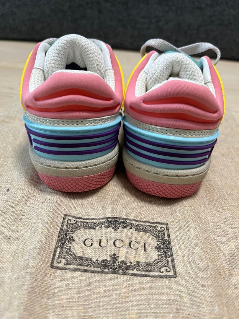 〔トドラー〕GUCCI バスケットスニーカー マルチカラー