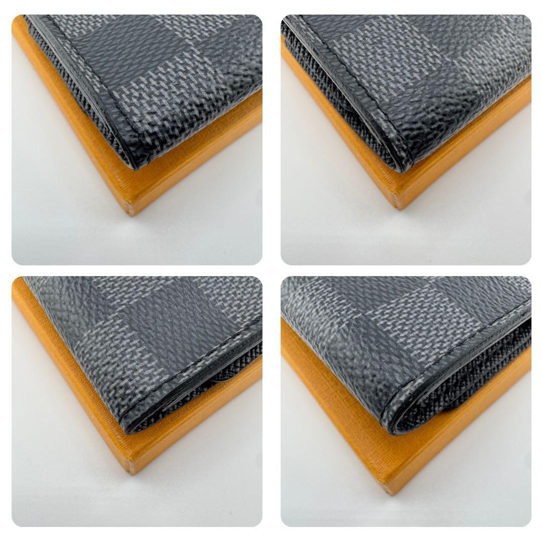 【極美品】ルイヴィトン ミュルティクレ6 キーケース 6連 ダミエ グラフィット