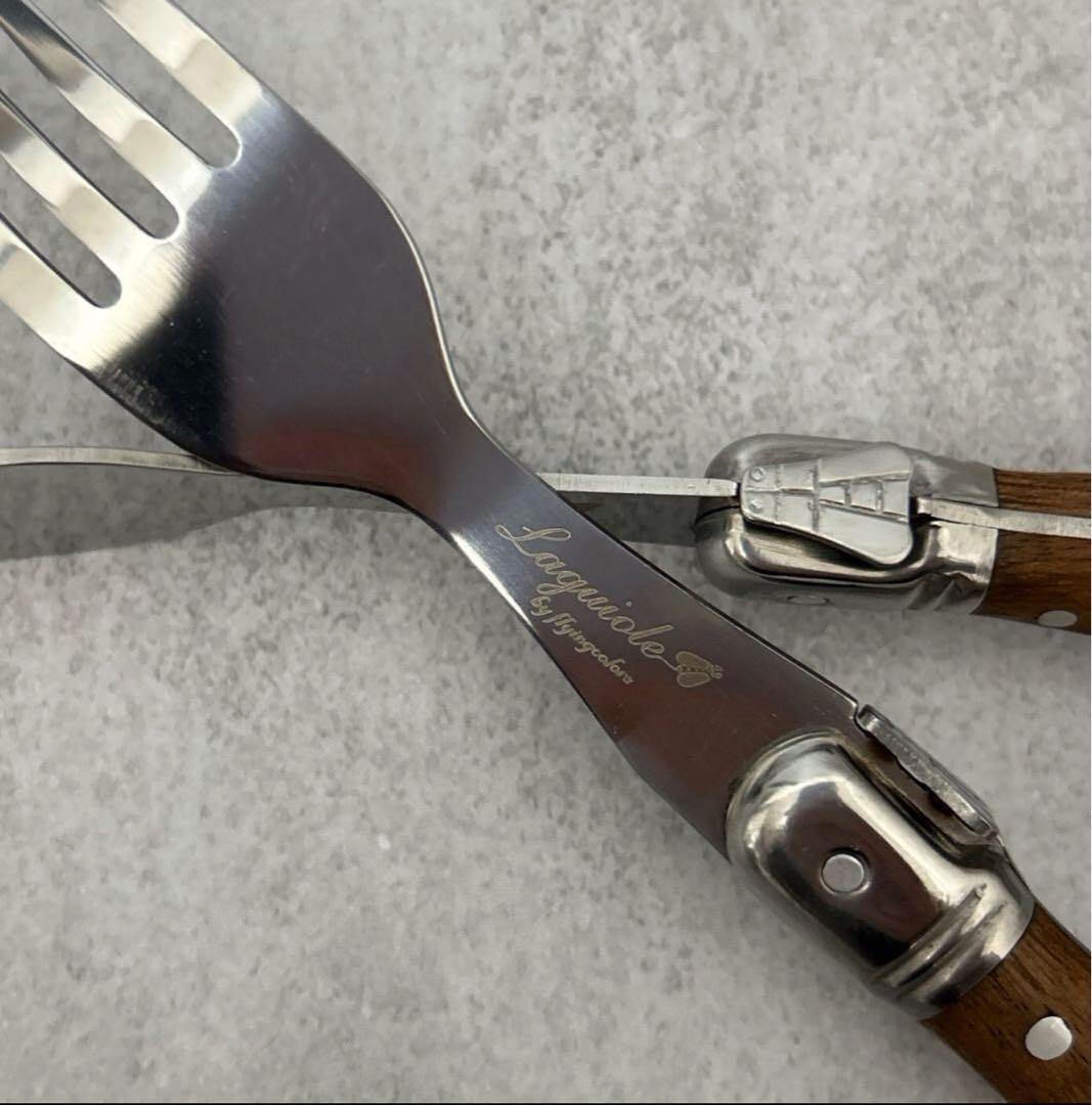 LAGUIOLE ラギオール カトラリー（ナイフ/フォーク/スプーン）6本セット
