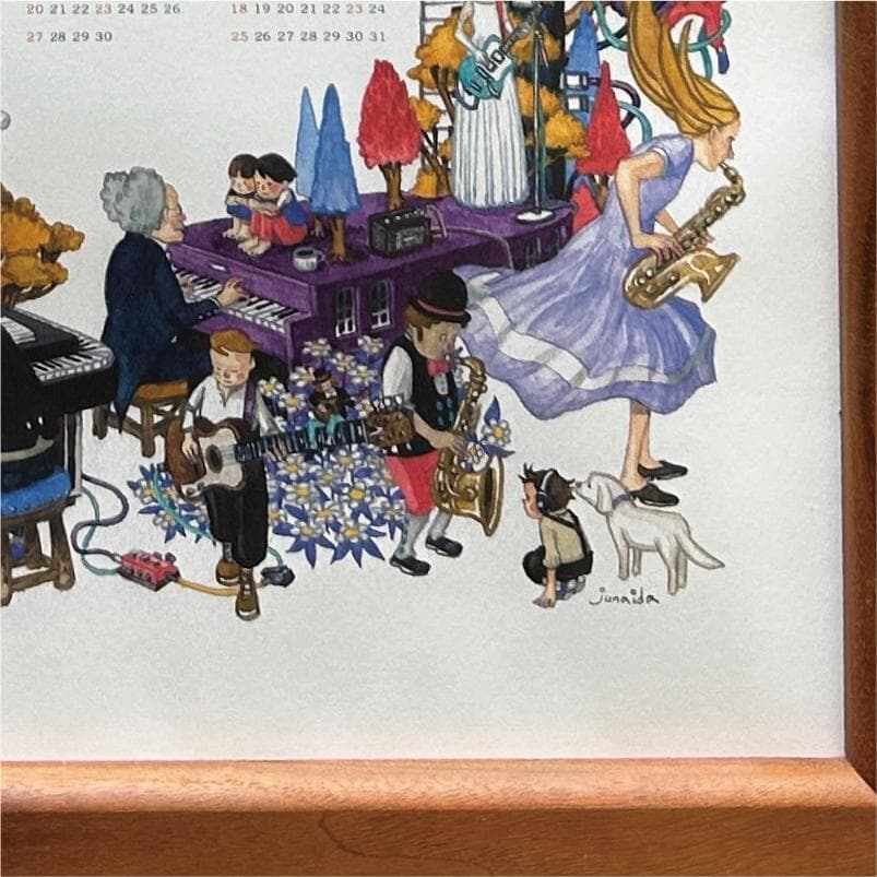 【美品｜希少】junaida ジュナイダ 2016年版 ポスターカレンダー A2