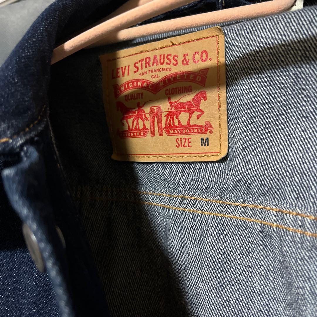 濃紺　リーバイス　セットアップ