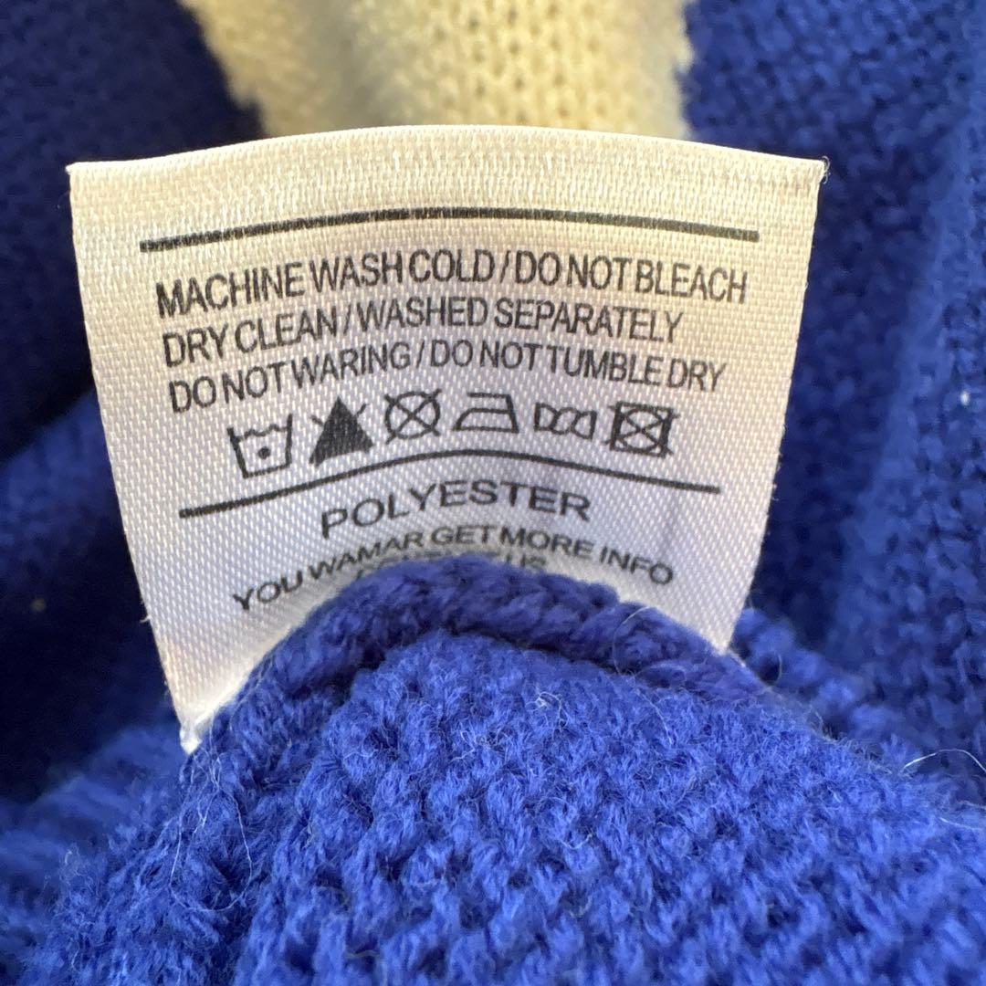 【最安値！】Ami Paris アミパリス　ブルー　M　ニット　セーター