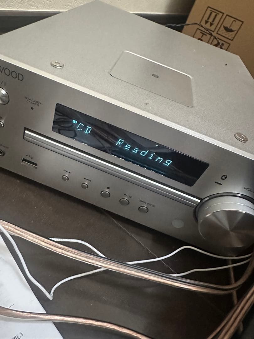 8/6までの出品 KENWOOD R-K515 と　スピーカー　2個