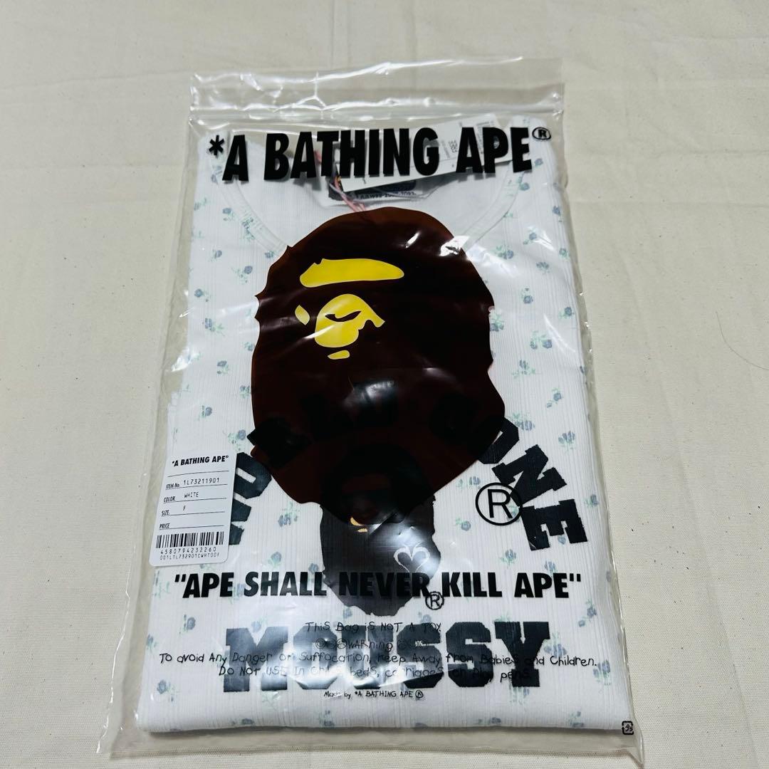 MOUSSY × A BATHING APE HENRY NECK TEE