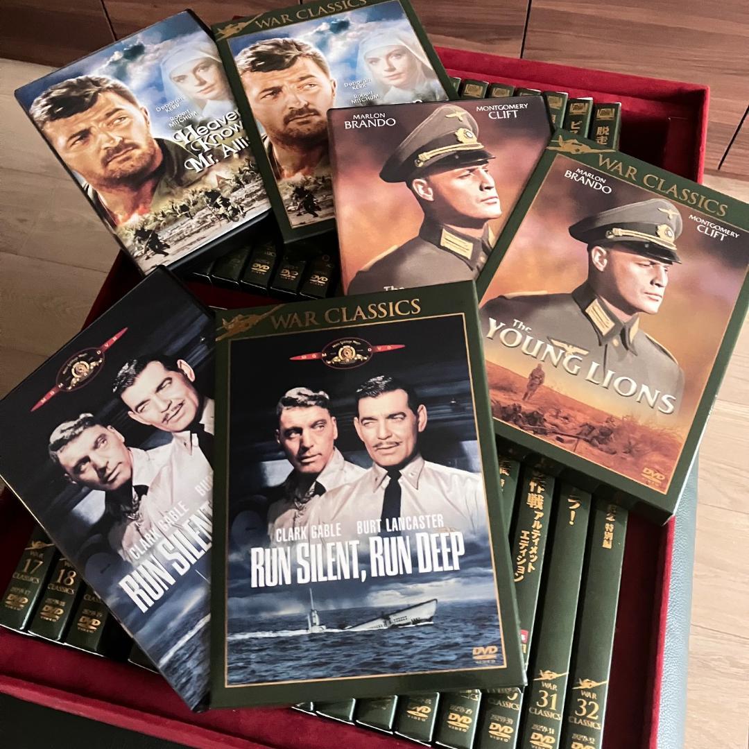【定価102,900円】「戦争クラシックコレクション32」 DVD32枚セット
