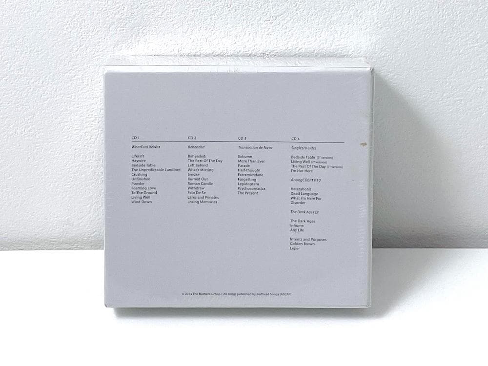 新品未開封 廃盤 BEDHEAD 1992-1998 4CD+BOOK