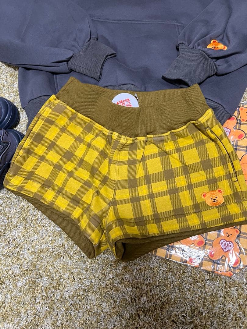 wiggle wiggle × HTH heart logo ショートパンツ