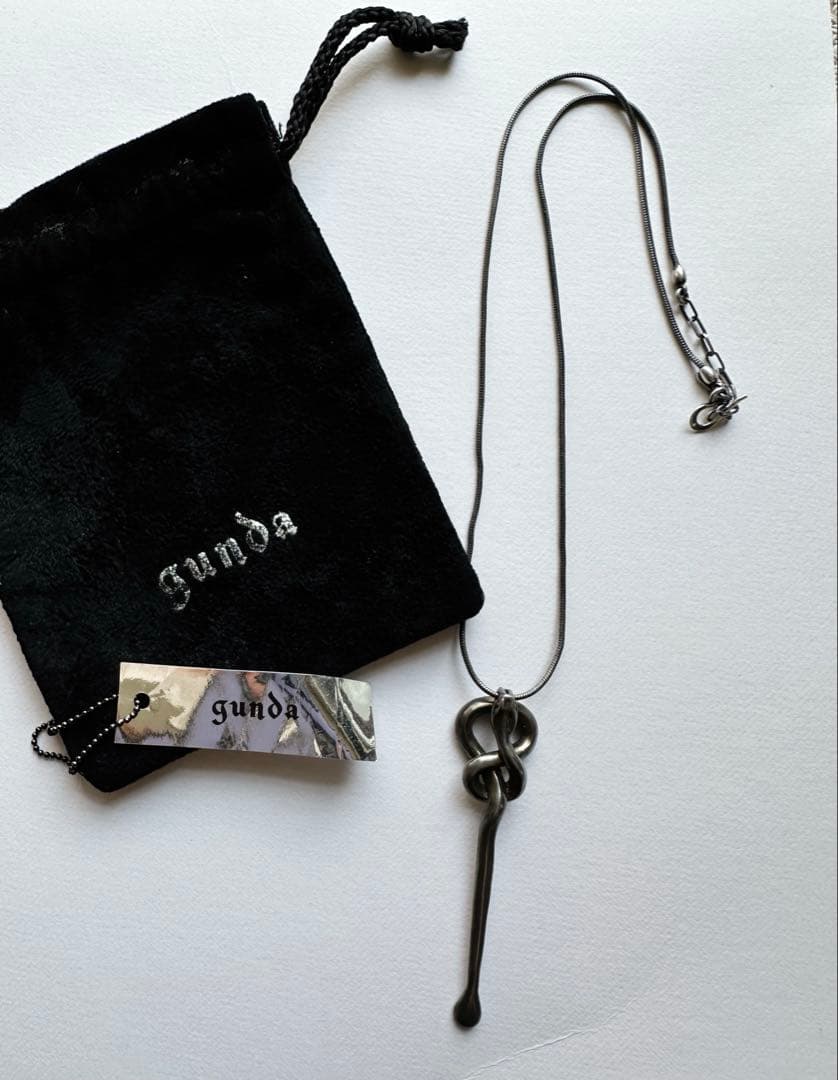 ☆美品☆ gunda STEALTH NECKLACE [ステルス ネックレス]