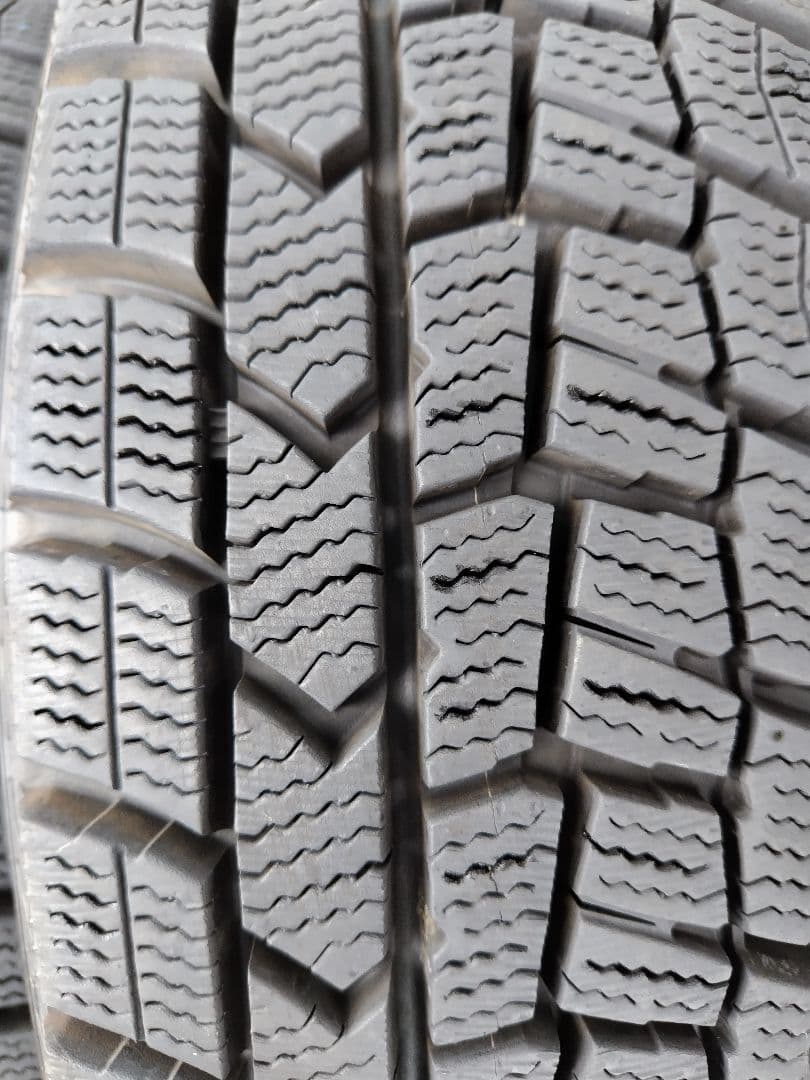 155/65R14【1/2】スタッドレスタイヤ、アルミホイール付、2本分割