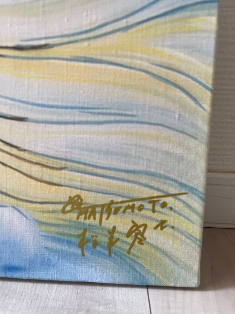 F10号 手描き油彩 松本零士銀河鉄道999模写　メーテルレジェンド 絵画