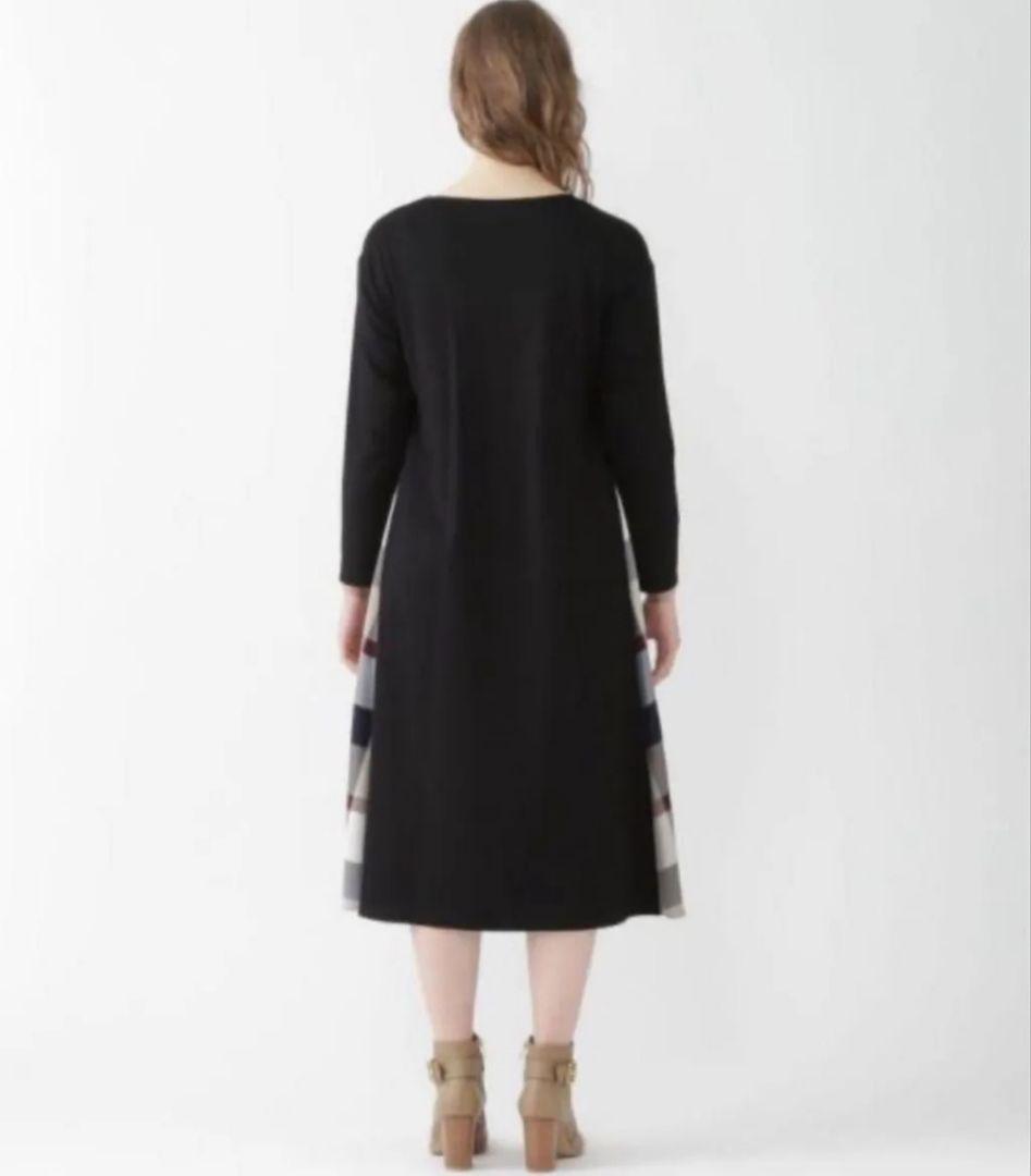 ☆BLUE LABEL CRESTBRIDGE ポンチチェックワンピース　美品☆