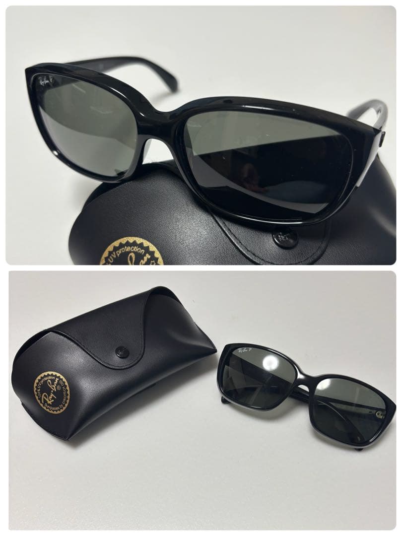 Ray-Ban 偏光レンズ ＲＢ4161 ブラック　美品　サングラス