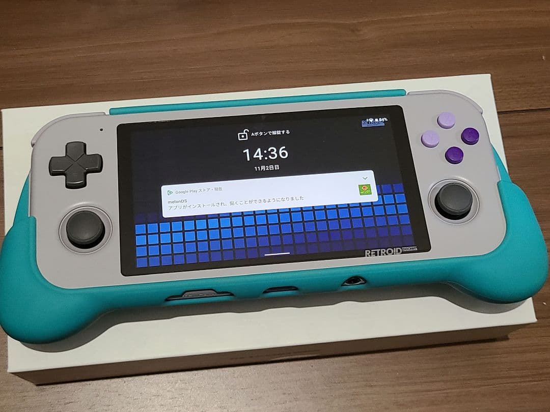 retroid pocket3 plus グリップ付き