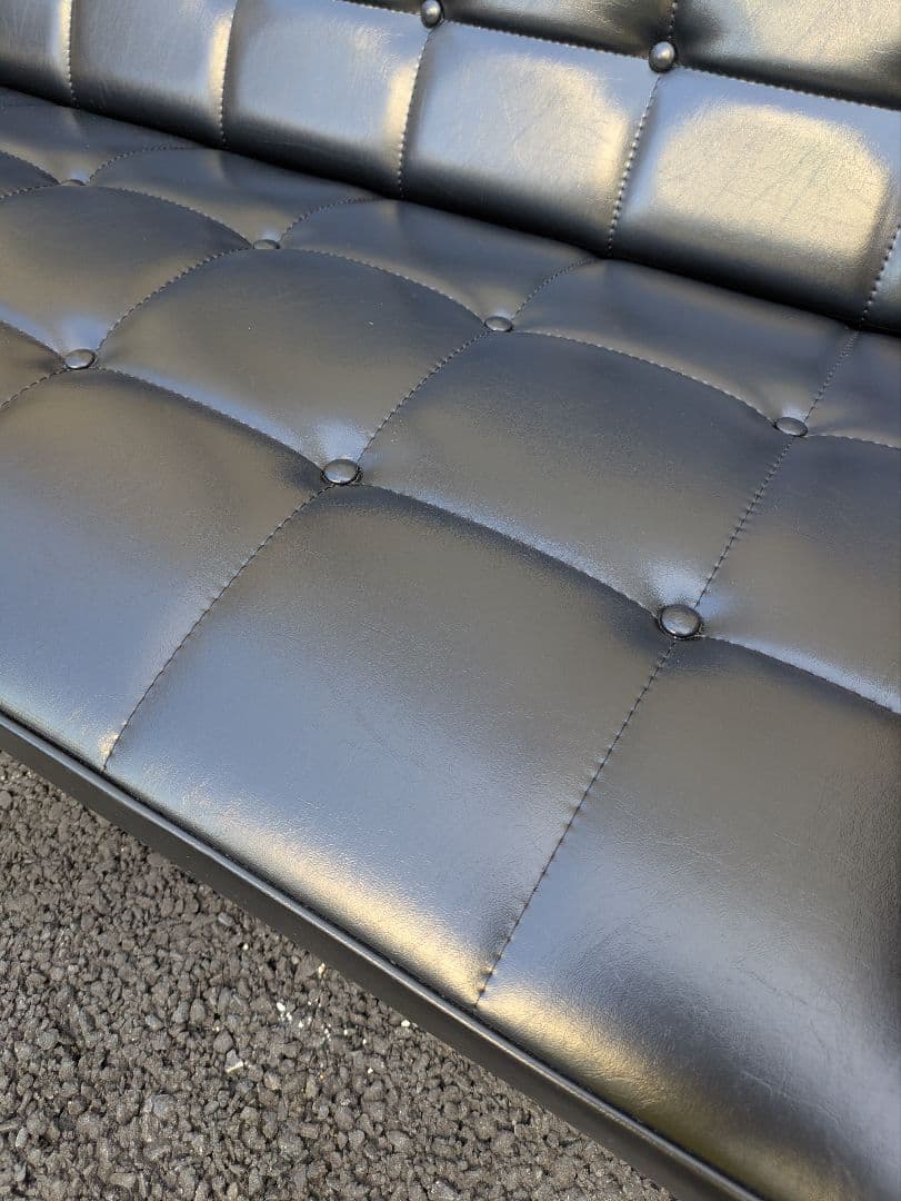 カリモク60 Kチェア スタンダードブラック 2シーター ミッドセンチュリー