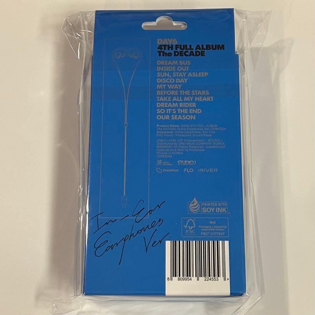 【新品未開封】DAY6 The DECADE ドウン イヤモニ