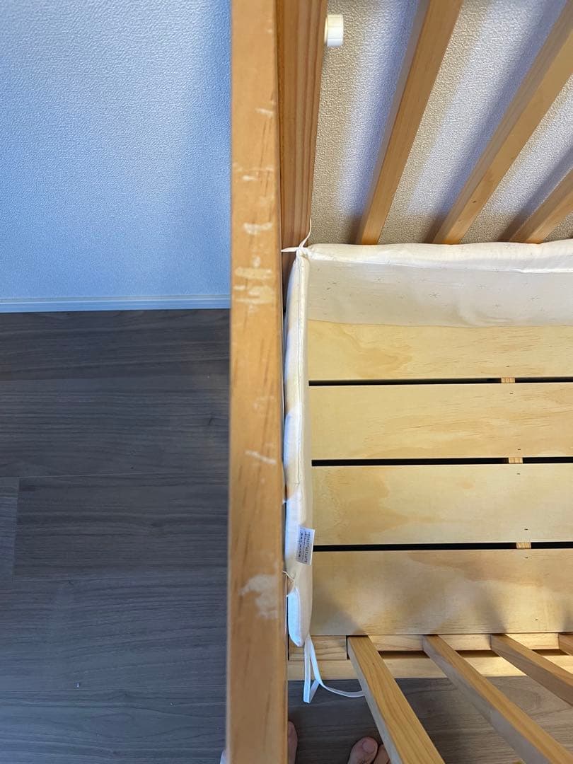 【ちゃん】そいねーる3（マットレス＋ベッドカバー+防水シーツ付）ナチュラル