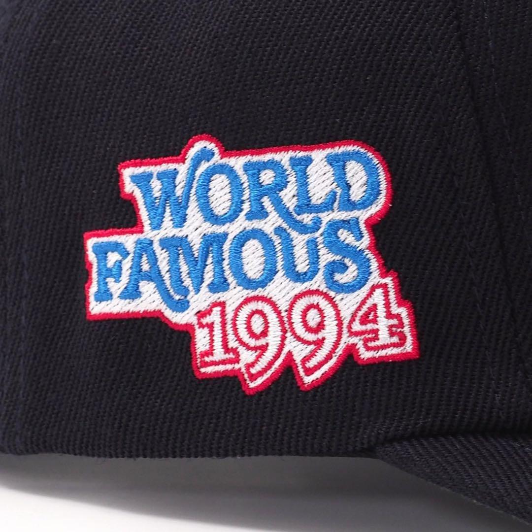 SUPREME ネイビー シュプリーム World Famous キャップ
