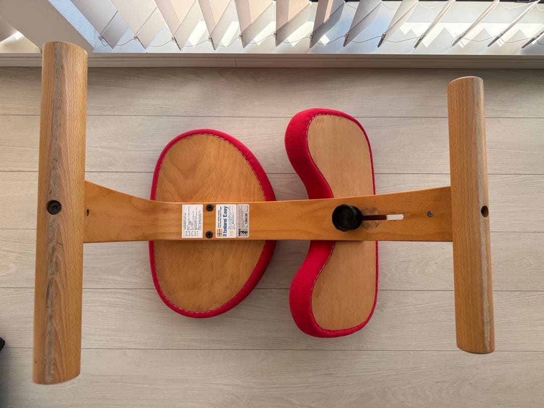 バランスイージー バランスチェア 姿勢矯正チェア サカモト レッド