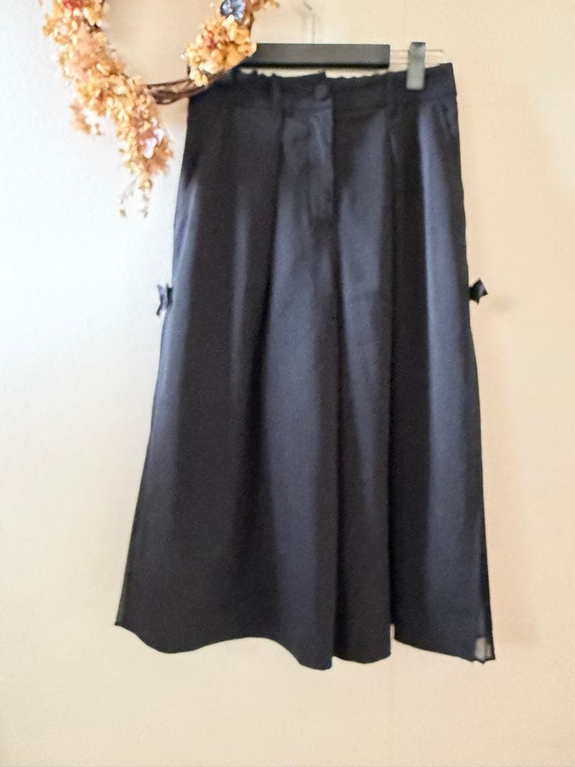 M'S GRACY ブラック ガウチョ、グレーワイドパンツ2点おまとめ