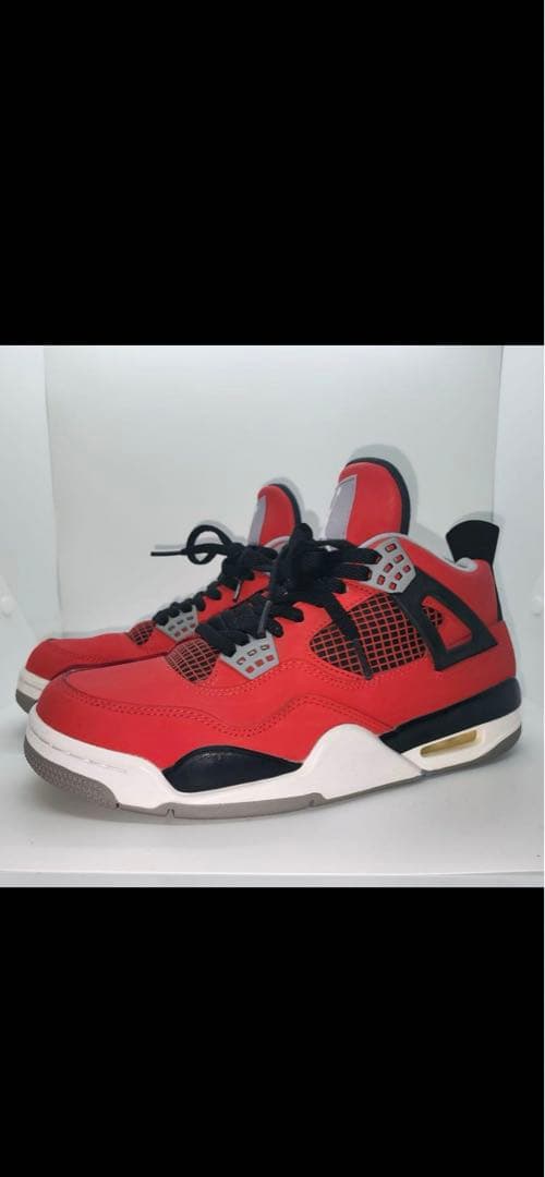 Air Jordan 4 赤/黒/灰 スニーカー