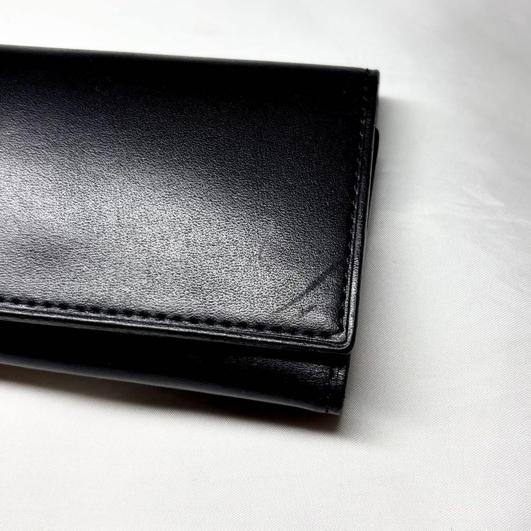 【未使用】　土屋鞄　ヌメ　キーケース　三つ折り　レザー　革　カードケース