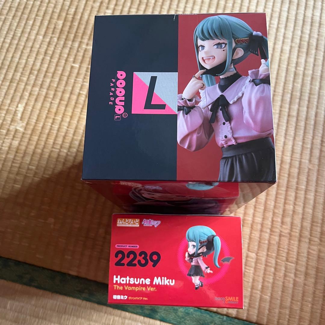 初音ミク　ヴァンパイアver ねんどろいど　popup フィギュアセット