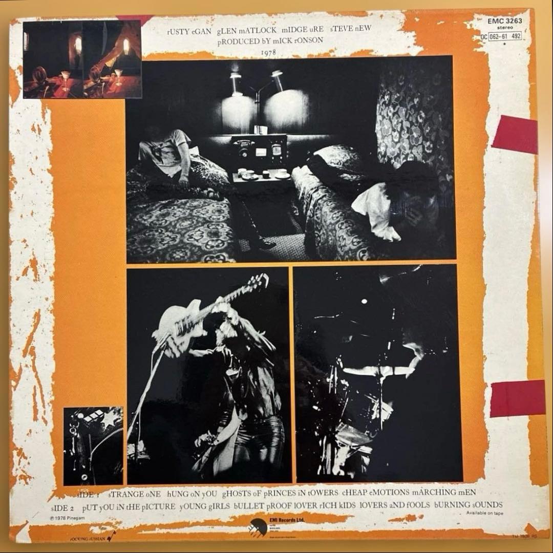 RICH KIDS リッチ・キッズ　輸入12inchレコード　1978年