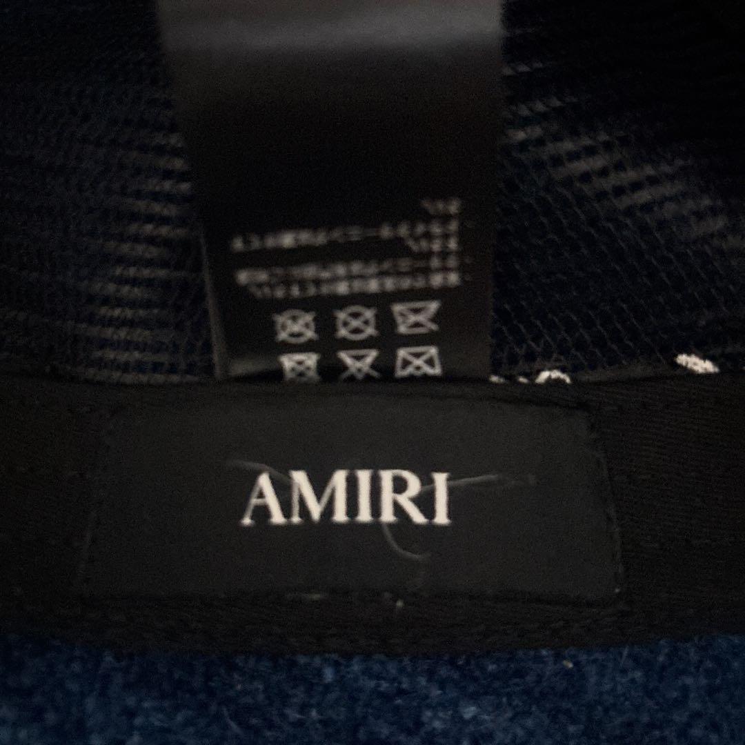 帽子 25FW AMIRI MA CREST TRUCKER HAT / BLK