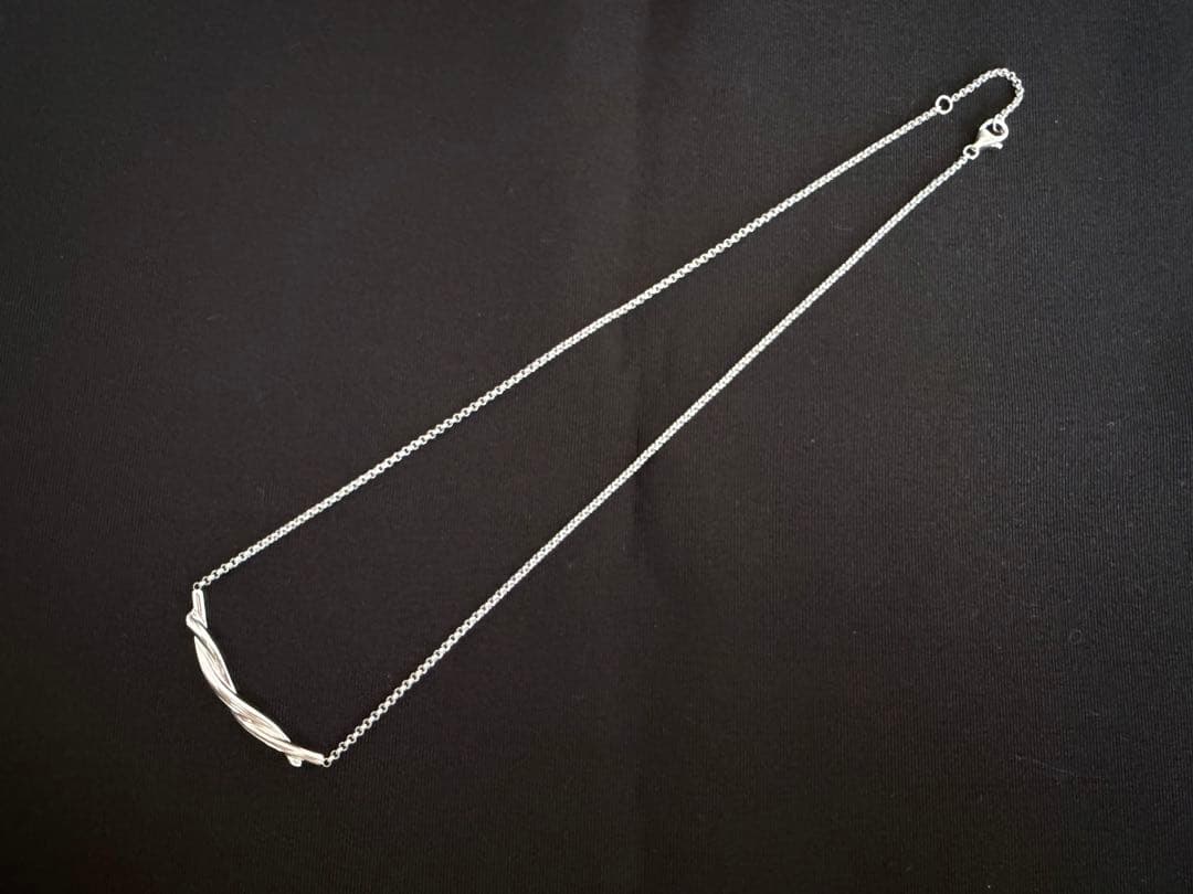 廃盤希少品☆カルティエCartier☆K18WGネックレスアントルラセツイスト