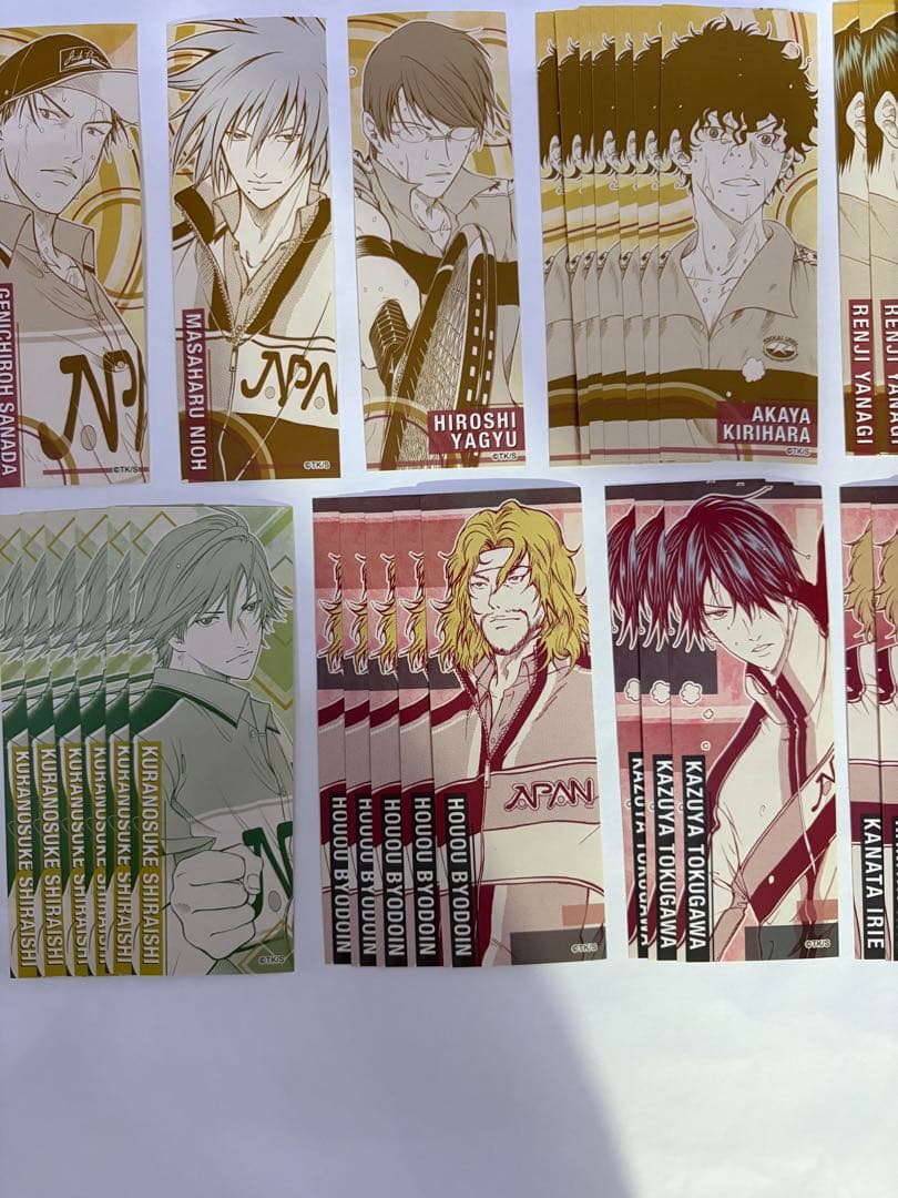 本日限定特価 新テニスの王子様 オリジナルステッカーコレクション 91枚