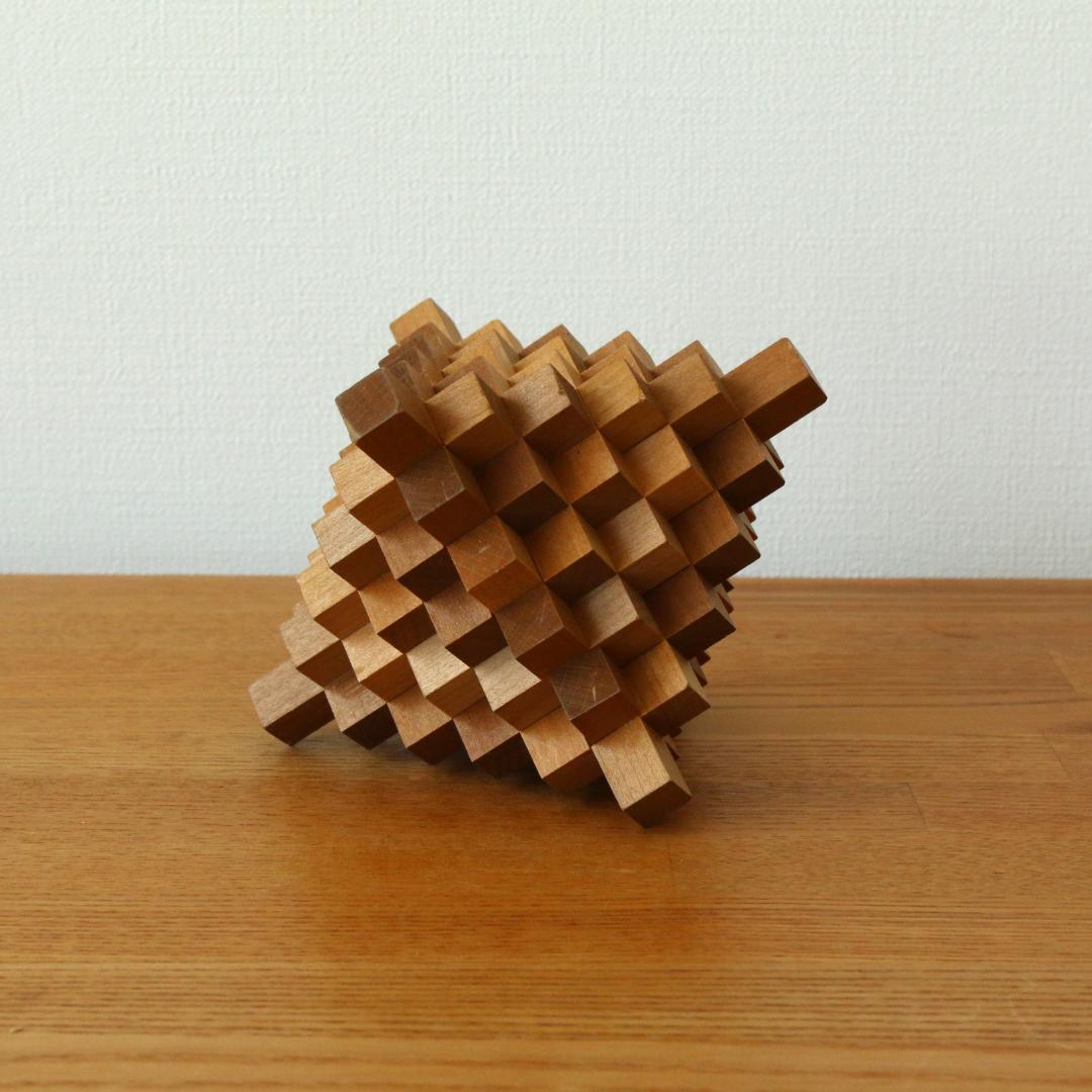 山中組木工房　51本型組木 釘を使用しない木組みパズル　B