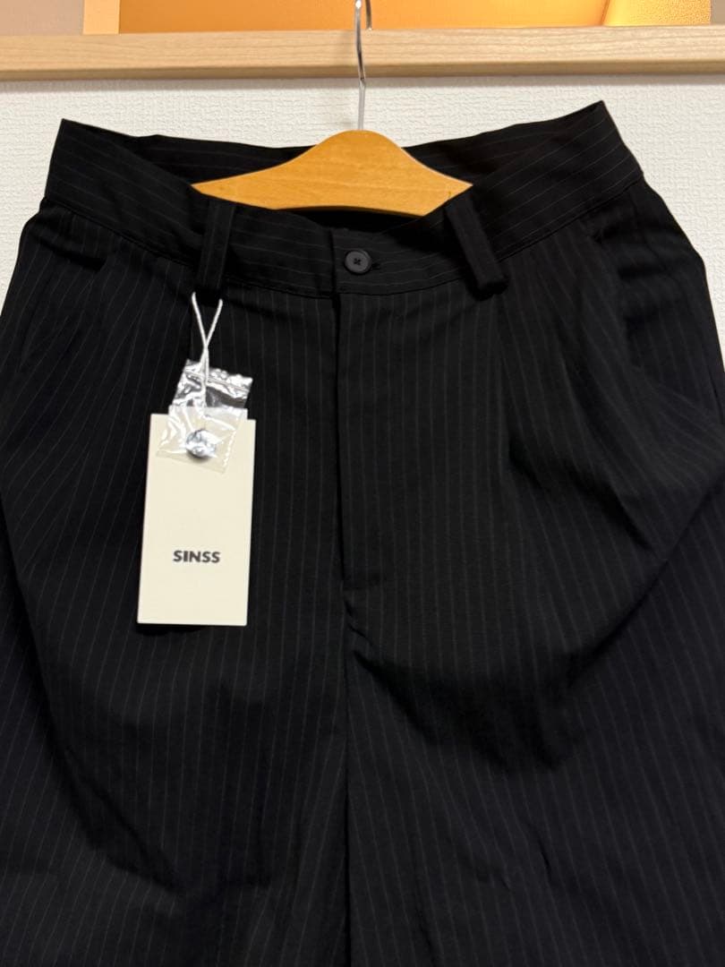 sinss スラックス stripe slacks
