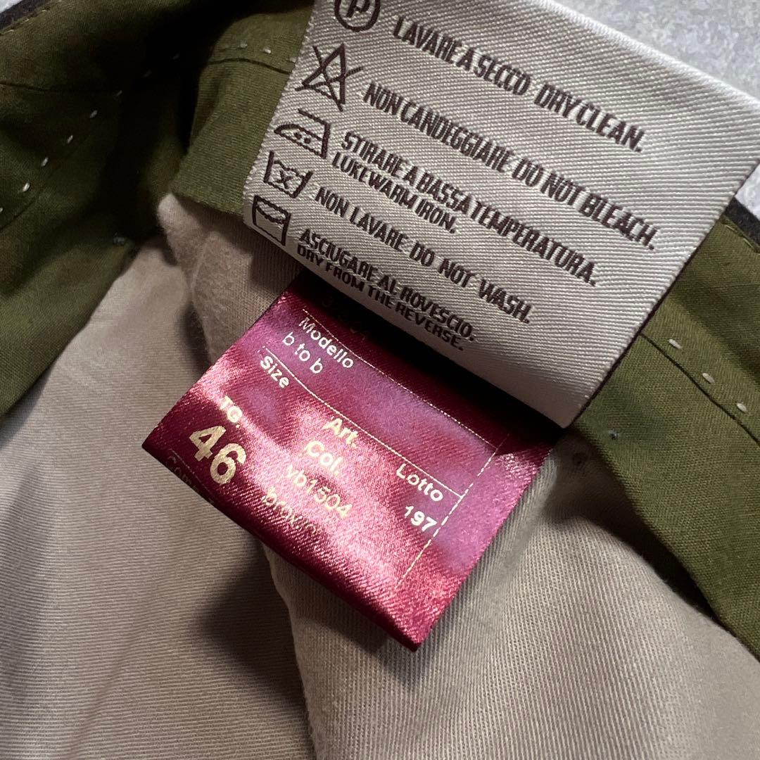 SPIRIT BERWICH カノニコウールフランネル スラックス ブラウン46