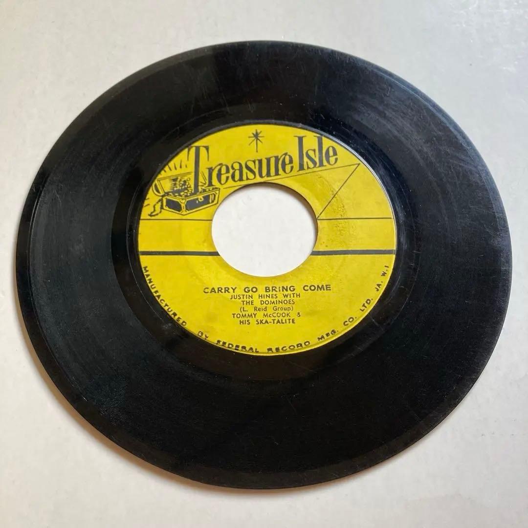 レゲエ JUSTIN HINES -CARRY GO BRING COME スカ