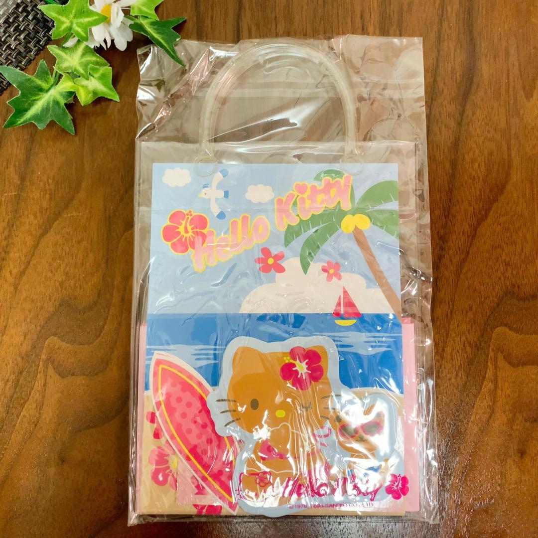 海外限定 ハローキティレターセット サーフィン 日焼けキティ　入手困難　2005