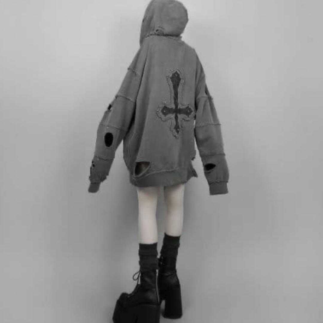 DimMoire ディムモアール　魔導士パーカー　グレー