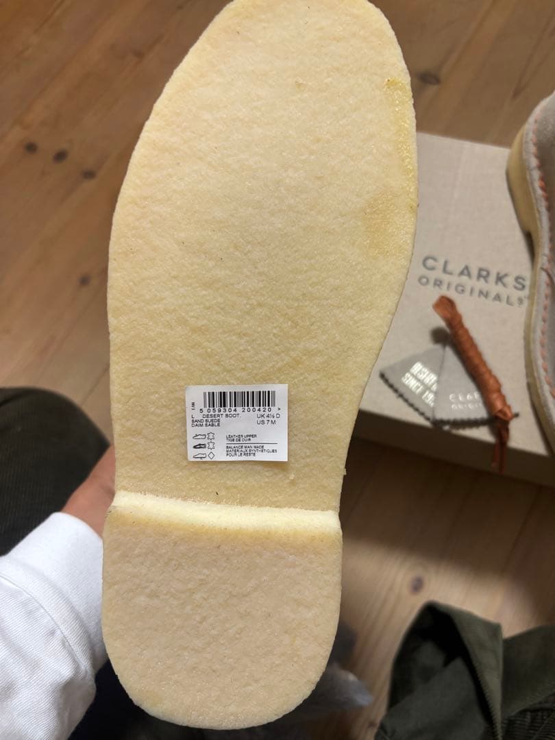 クラークス　デザートブーツ