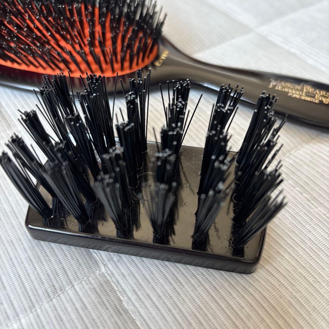 Mason Pearson エクストララージブリッスル　クリーニングブラシ付き