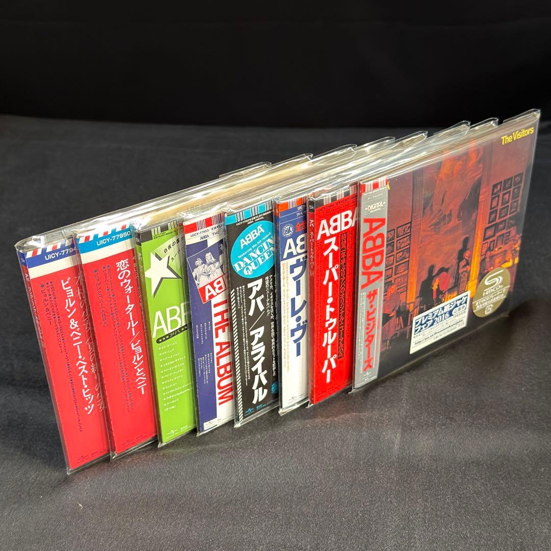 ABBA 紙ジャケ 8枚 SHM Mini LP Complete Set 新品