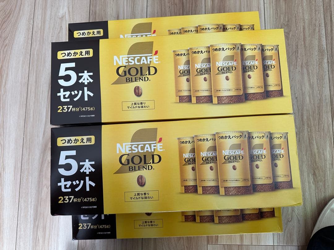 Nescafe Gold Blend 5本セット 237g×6箱（30缶）