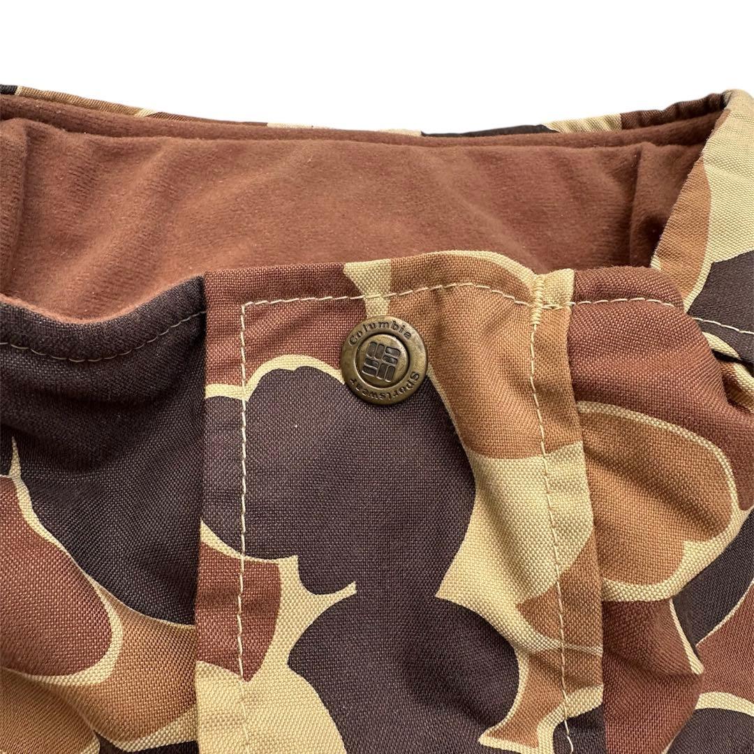 90s Columbia コロンビア ナイロンジャケット ダックハンターカモ L