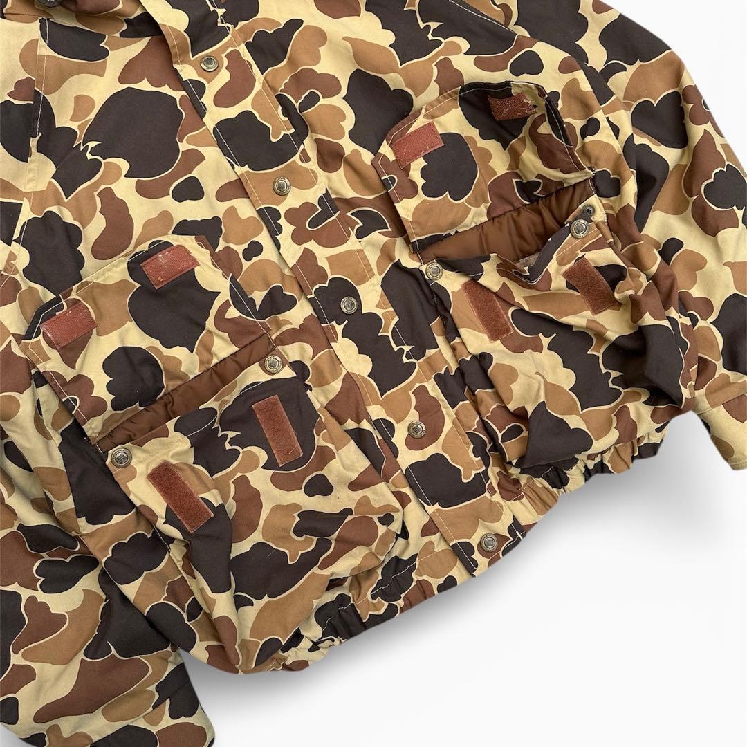 90s Columbia コロンビア ナイロンジャケット ダックハンターカモ L