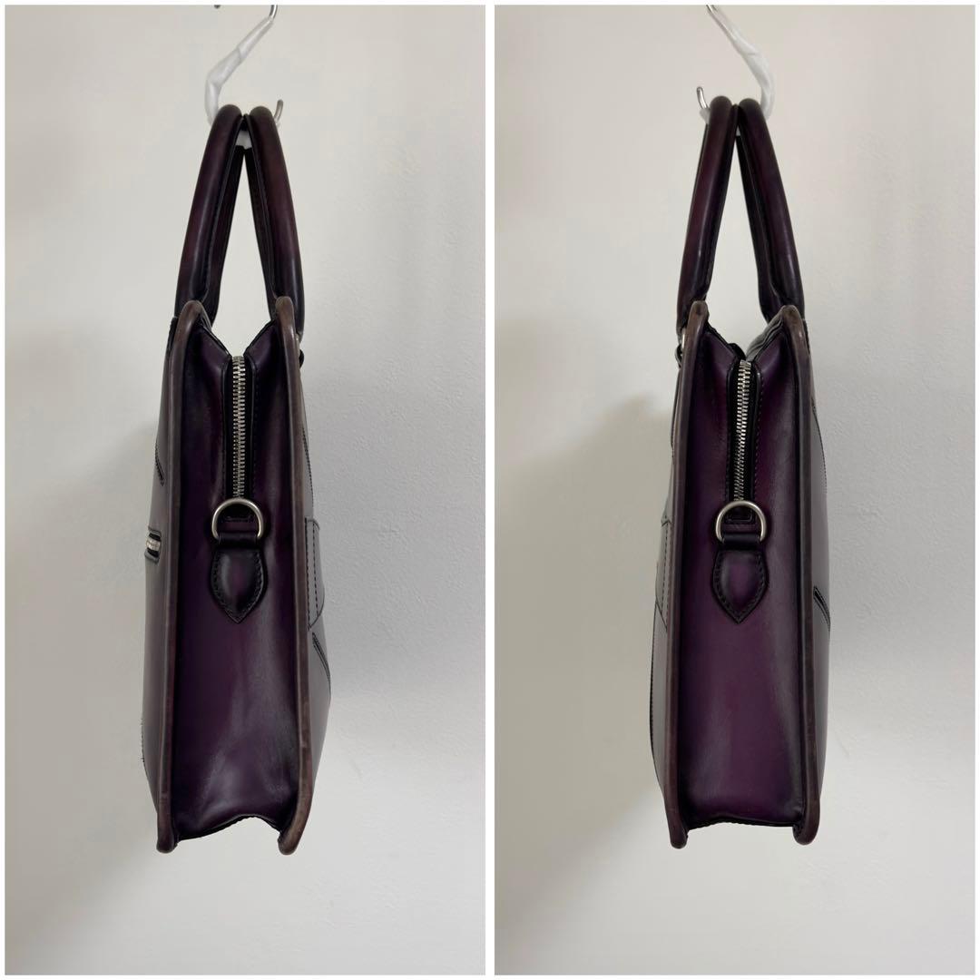 限定 定価81.9万円 ベルルッティ アンジュール スリットレザーブリーフケース