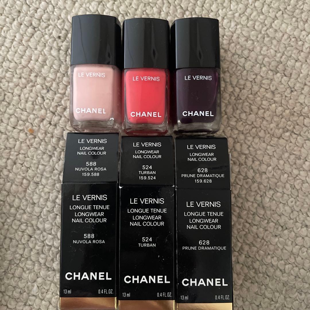 【未使用】シャネル ネイルエナメル　3本