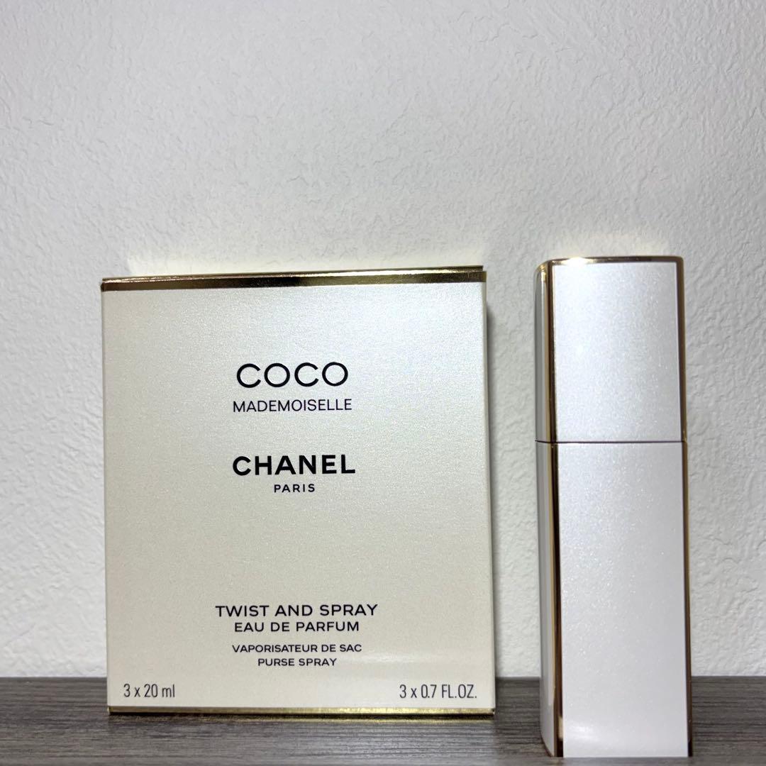 CHANEL ココマドモアゼル ツィスト&スプレイ 20ml本体＋レフィル1本