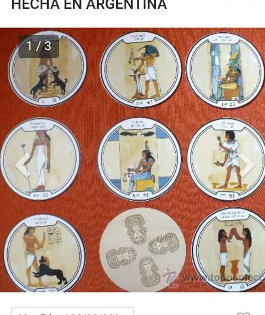 Tarot EGIPCIO EDICION ESPECIAL　アルゼンチン製