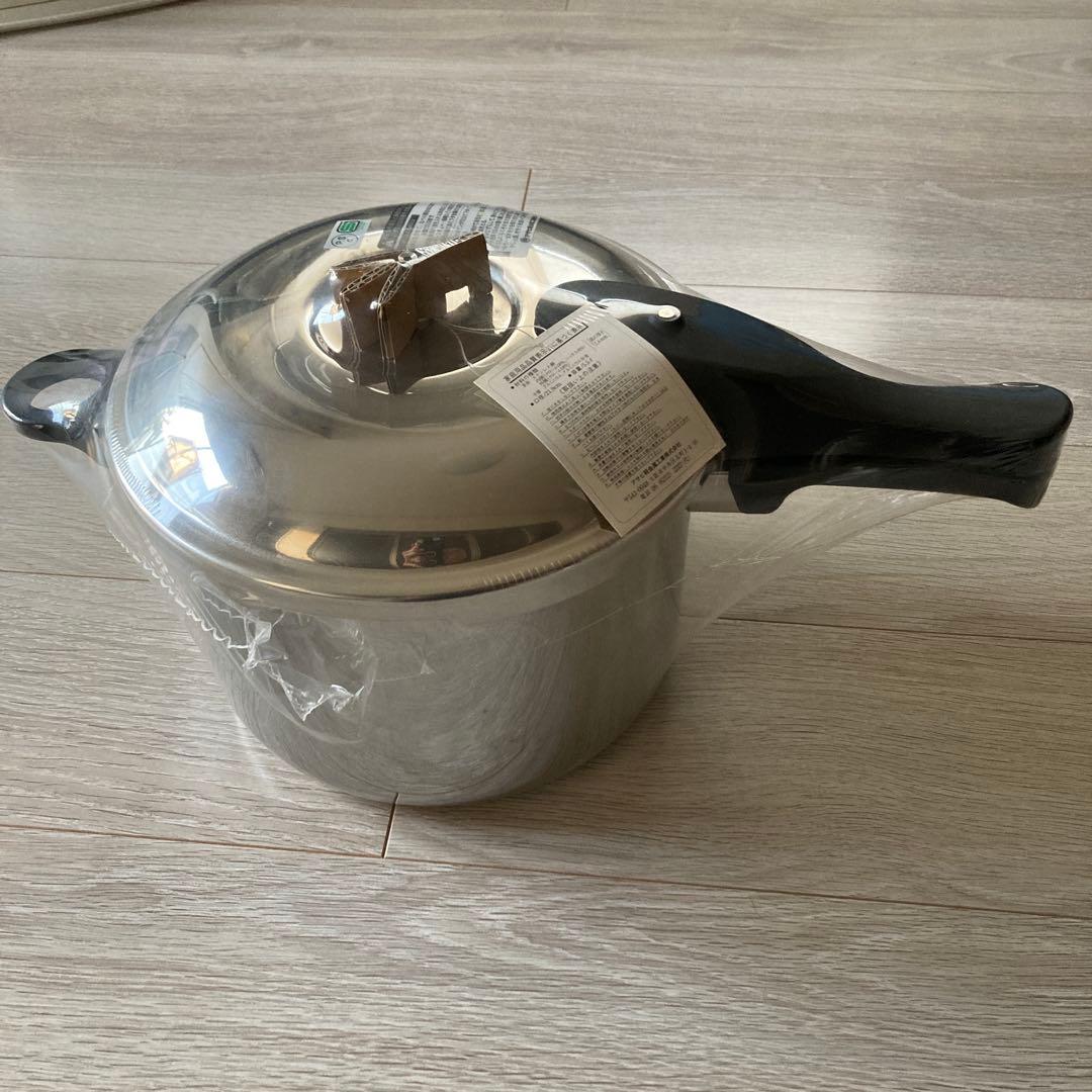 圧力鍋 21.9cm 5.5L ステンレス鋼製