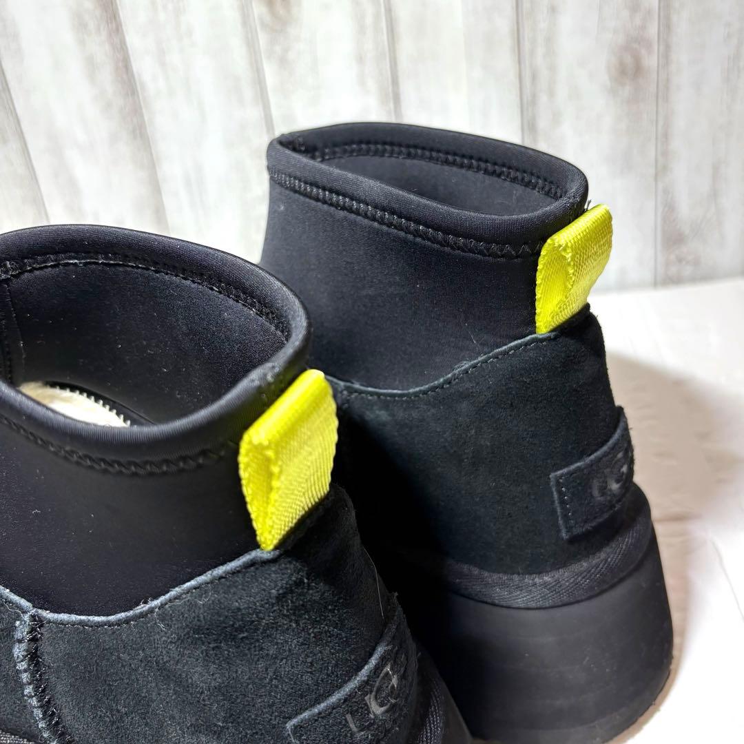 【美品】UGG ✿厚底　ミニディッパー　プラットフォーム　ムートンブーツ　23