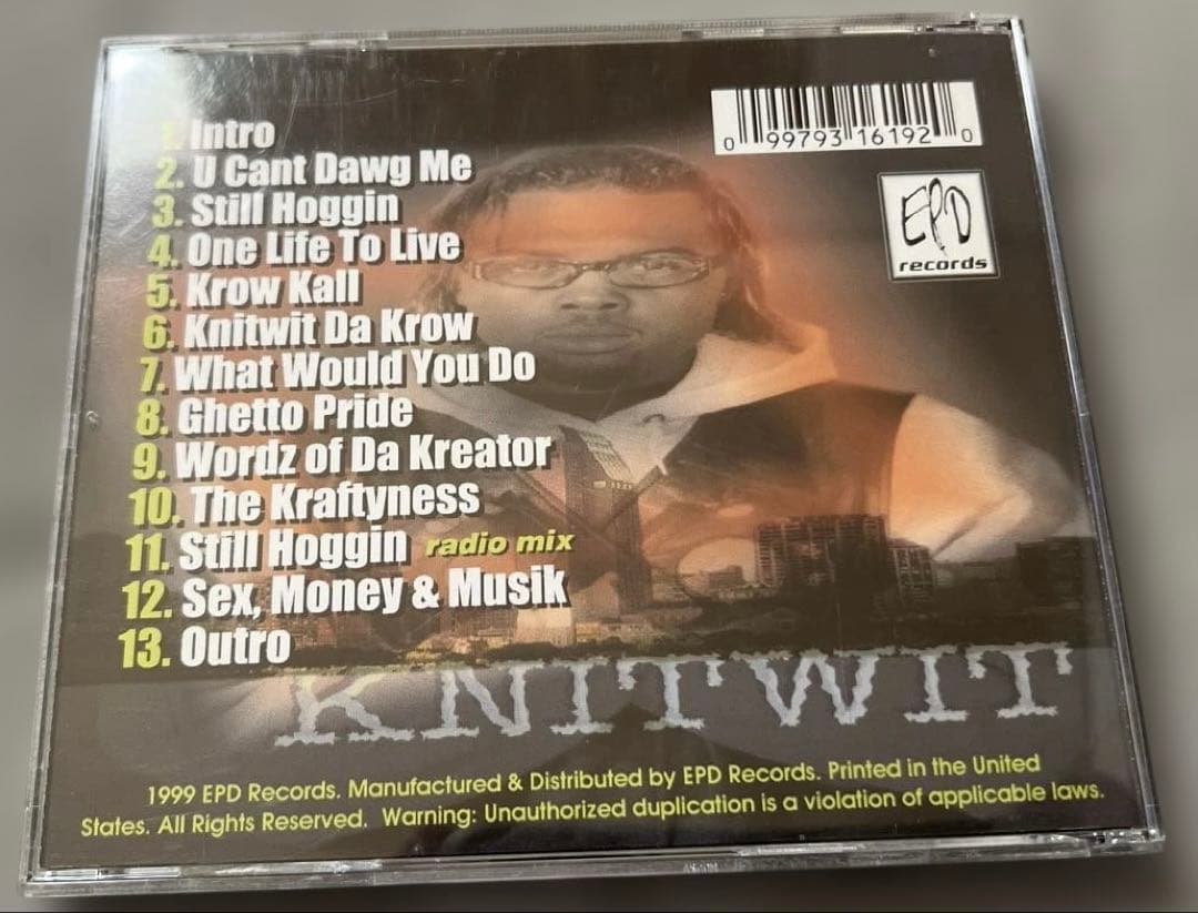 洋楽 KNIT WIT - DA KROW